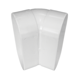 Codo vertical 45°